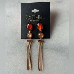 Rachel Roy Gem & Tassel Statement Earrings